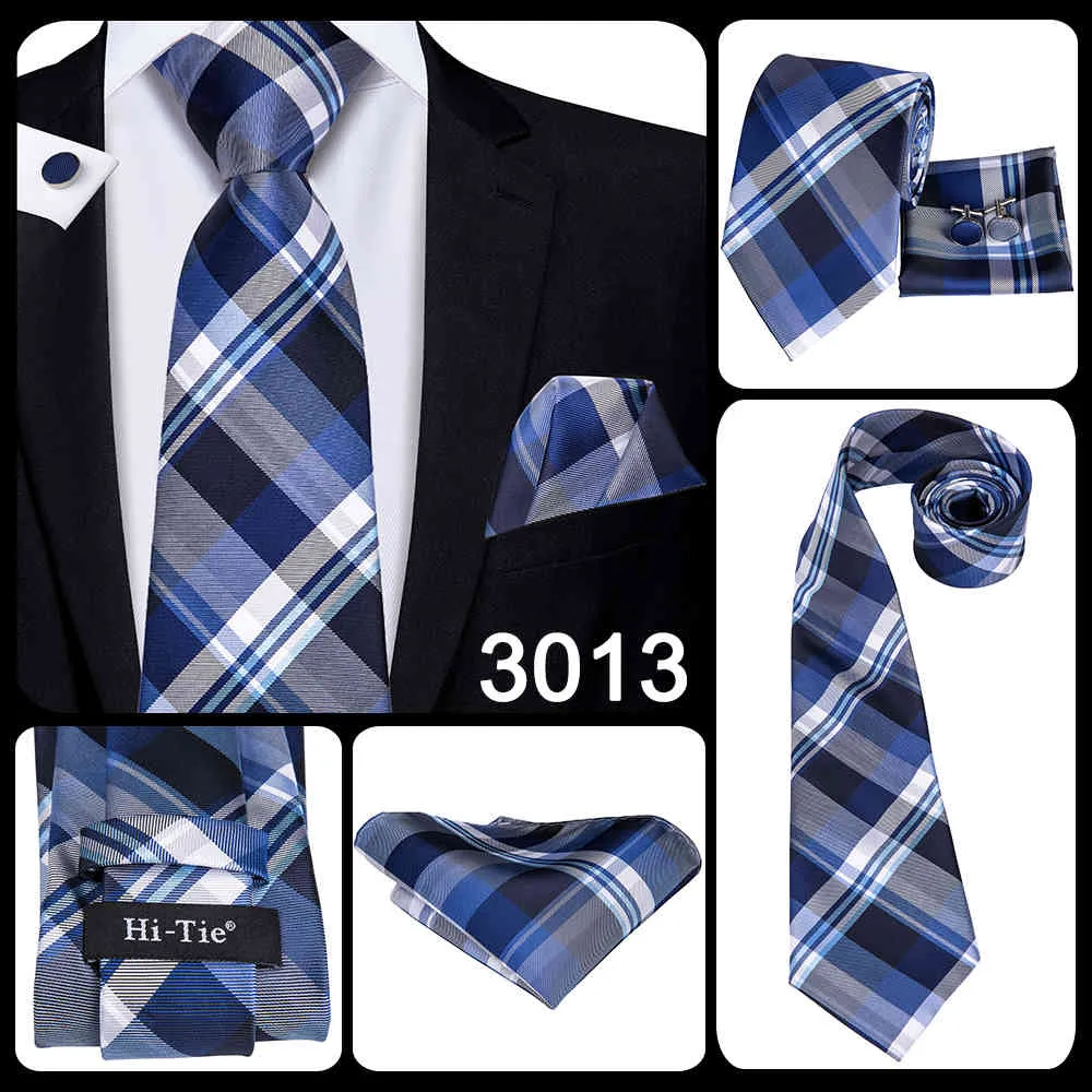 Conjunto de Lenço de Gravata Clássico Sólido Tecido para Festa de Casamento Bolso de Seda Quadrado Azul Marinho Gravata Masculina