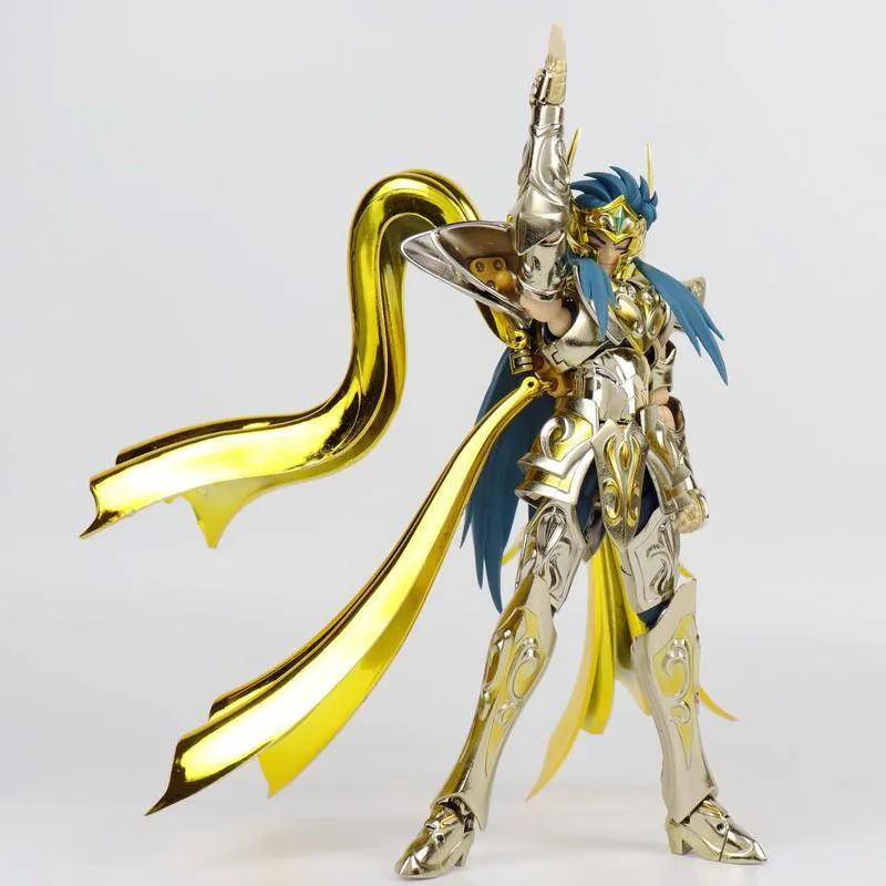 新しい到着偉大なおもちゃ聖seiya ex aquarius camus god cloth sog metal armor gt model ex myth clothアクションフィギュアギフト40629312481313