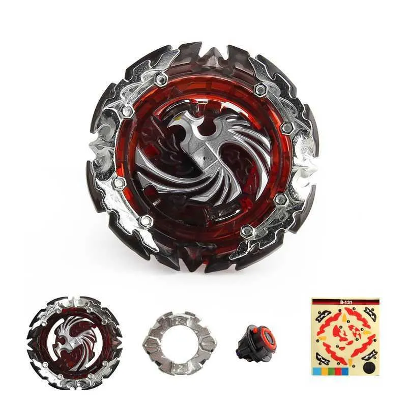 Burst B-131 Fafnir Phoenix Toupie sans lanceur Juguetes Metal Fusion Fafnir Blade Gyroscope Jouets pour enfants Garçons X0528