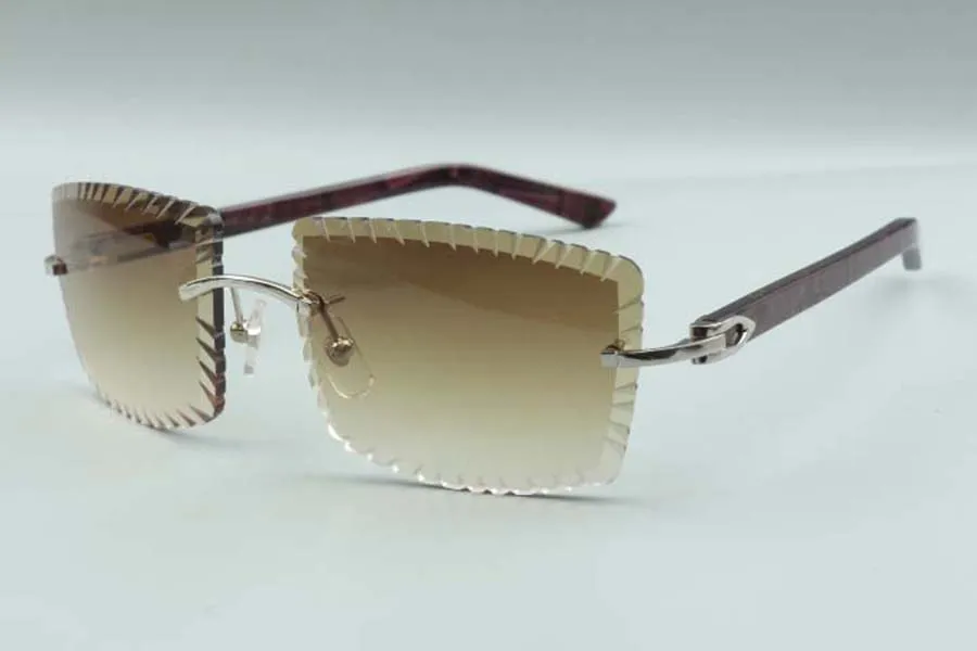 2021, новейший стиль, прямые продажи, высококачественные солнцезащитные очки с режущими линзами, 3524021, очки с храмами ацтеков, размер 58-18-135 260b