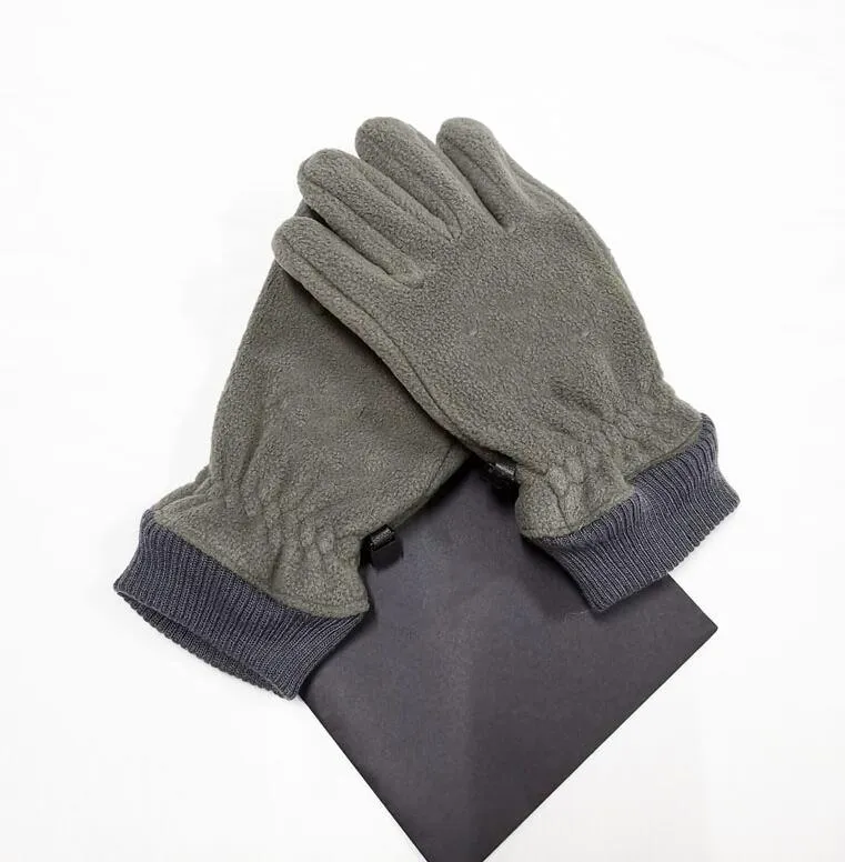 Mode hiver cinq doigts gants polaire extérieur femme écran tactile cheveux de lapin peau chaude pour hommes et femmes 271Y