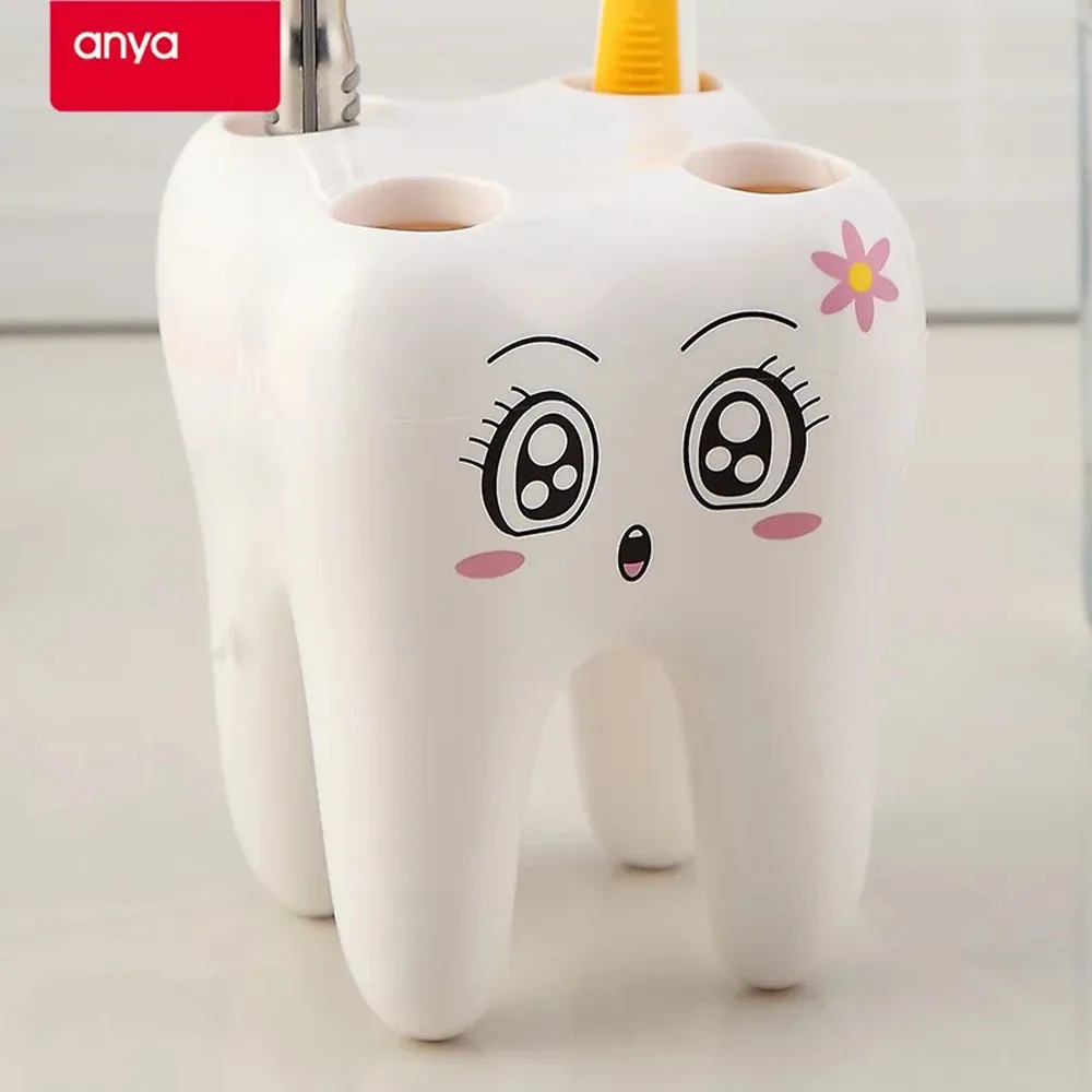 حامل أسنان أسنان الأسنان جميل حامل فرشاة الأسنان كاريكاتير صحية الأطفال الأسنان الأطفال 039S هدية هدية فرشاة الأسنان