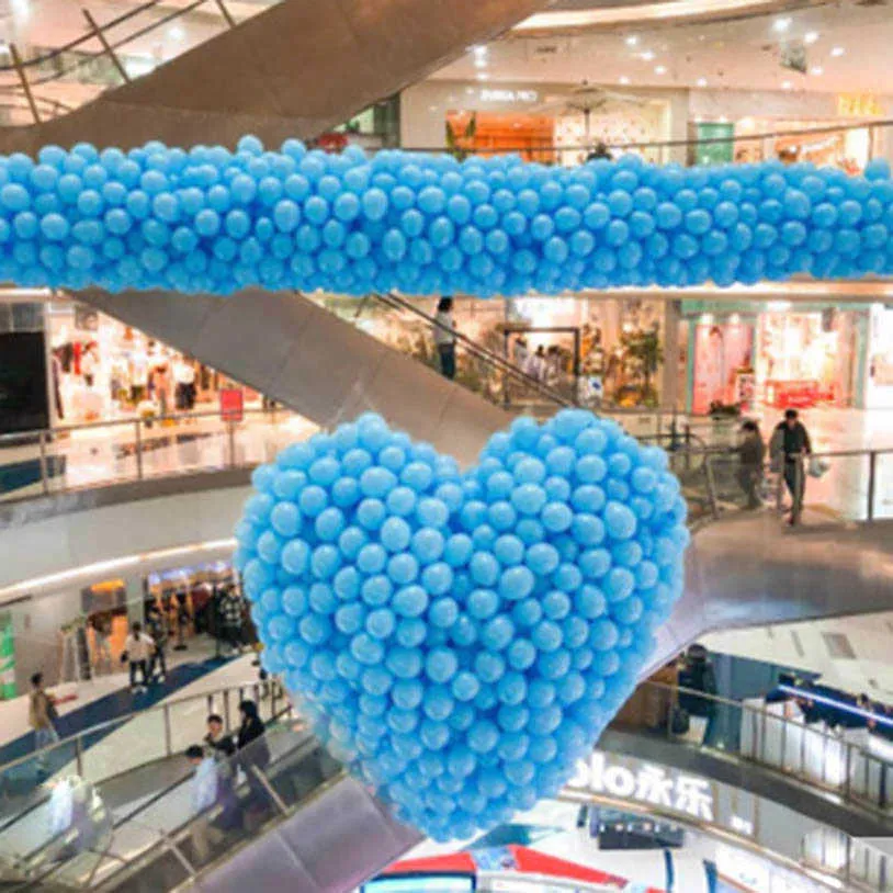 Ballon drop net bruiloft decoratie ballon drop verrassing vervaardiging rekwisieten aanpasbare maat 210610346i