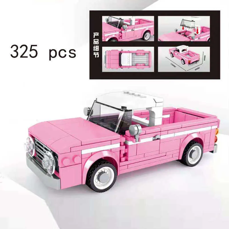 2021 New Speed ​​Champions Racing Car Model Building Blocks Bricks Classic Rally Super Racers City Vehicle F1 Sports Technique Y08082157315