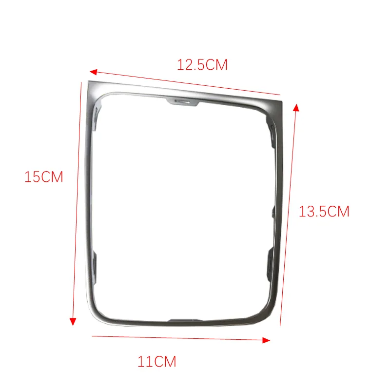 DSG Gear Knob Frame Bracket Växellåda Skifthandtag Base Trim Cirkel för automatisk LHD 7 7.5 Golf R 5GG713203A