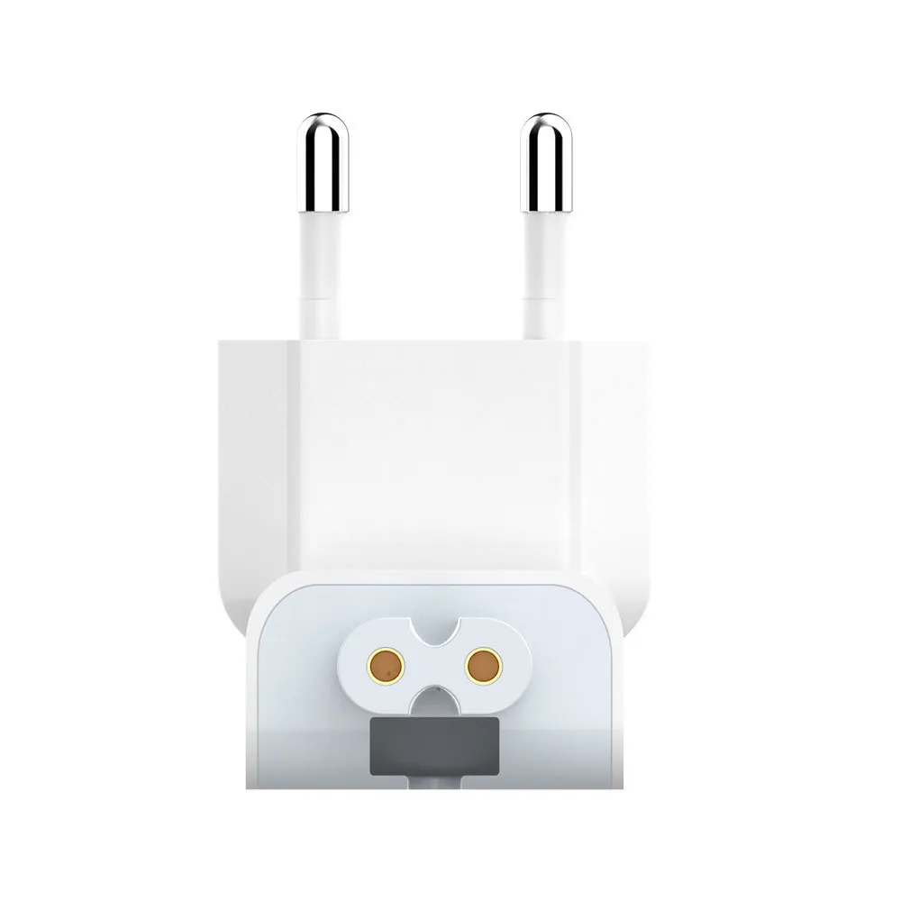 Adaptateur secteur mural AC détachable, prise Euro EU, tête de canard, pour Apple iPad iPhone, chargeur USB MacBook