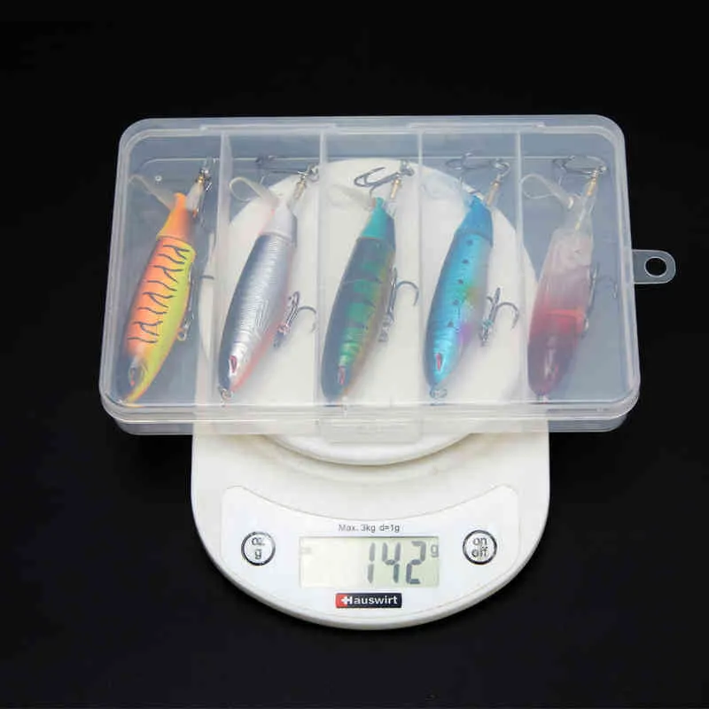 whopper plopper isca de pesca set 10cm 13g topwater popper isca rotativa cauda artificial wobblers iscas tackle pesca 211224