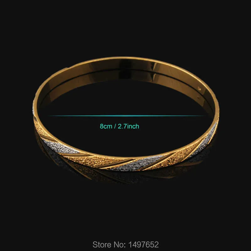 골드 컬러 Banglesbracelets 디자인 저렴한 인도 Bangles 웨딩 쥬얼리 오픈 가능한 팔찌 여성 쥬얼리 Q0717