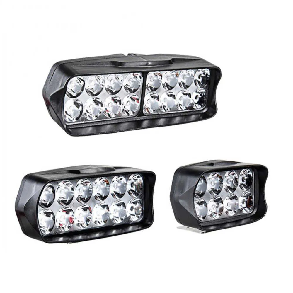 20W 2400LM Offroad Pickup DRL LED Work Light White Flood Beam Spotlight 12V Daytime Night Running Auto Accessories Car