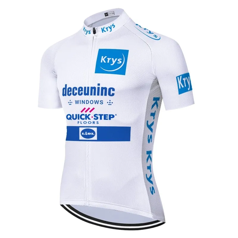 2021 Team Quick Step Cycling Jersey Summer Short Sleeve MTB Bike Cycling Clothing Maillot Cyclisme Homme Racing Bicycle Clothes236P