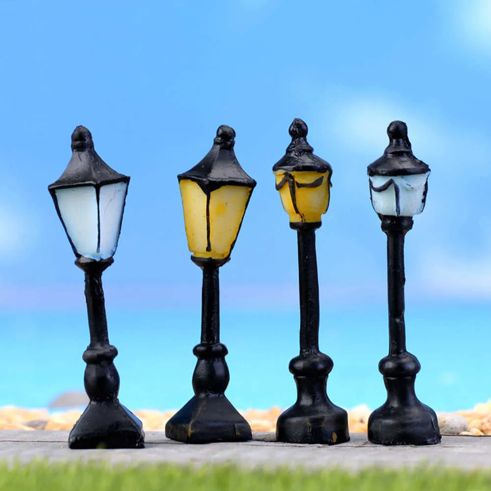 Artisanat Vintage DIY Miniature Lampe Creative Jardin Décoration de La Maison Mini Artificielle Micro Aménagement Paysager Pour Accessoires Faits À La Main Y0910