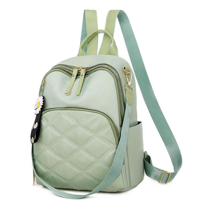 Girls Kawaii Fashion Backpack Oxford Waterproof Cloth Nylon Rucksack School College Bookbag Women Shoulder Purse Bags Sac A Dos X0529