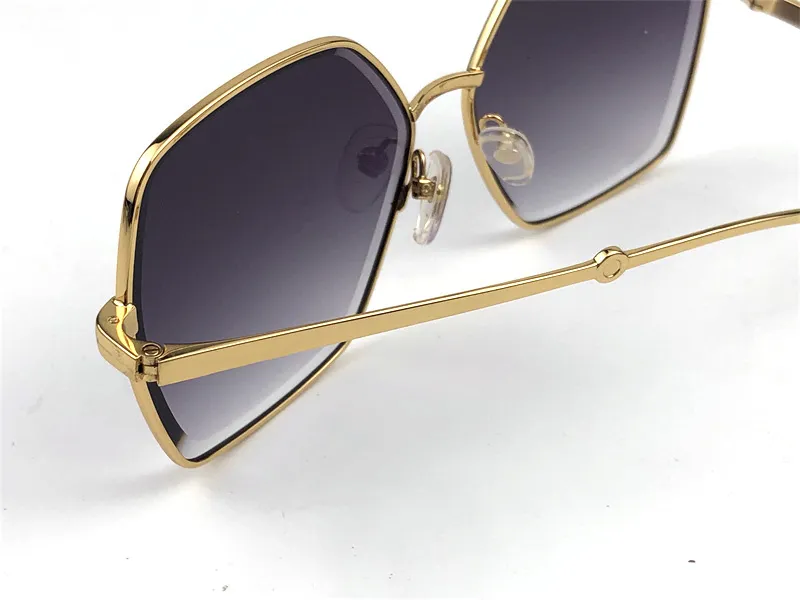 Novo design de moda óculos de sol 4262 armação de metal quadrada leve e confortável de usar óculos estilo simples e popular uv400 p196A