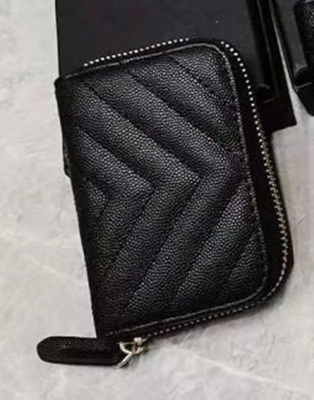 Männer Frauen Brieftaschen Echtes Leder Karteninhaber Tasche Karteninhaber Kurze Brieftasche Geld Mäppchen Geldbörse Kartenhalter Kupplung Shoulder228d