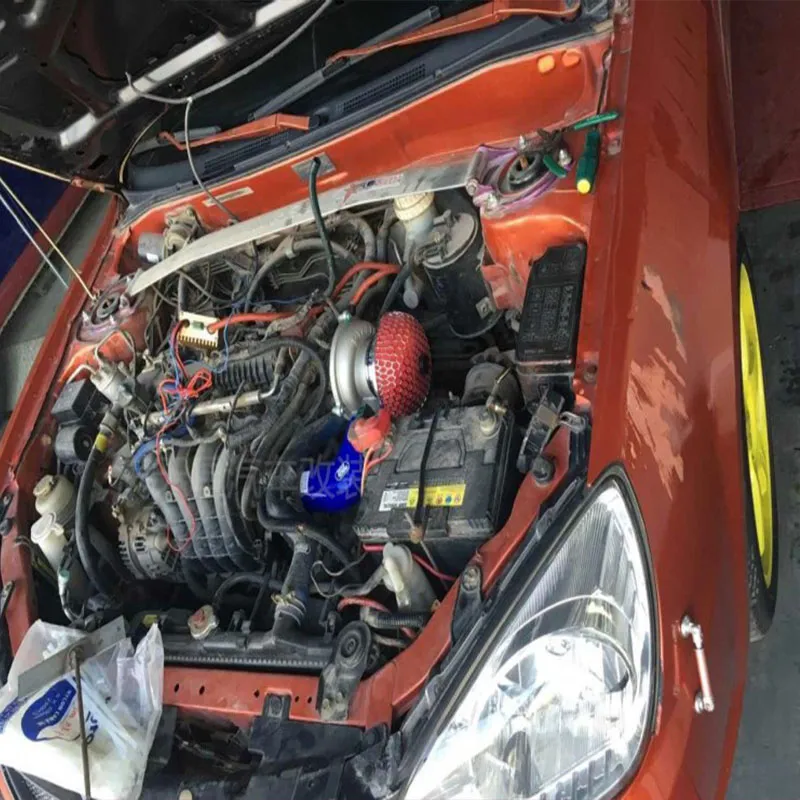 TurboCharge 12V Electric Turbo Kit Boost Car Performance With