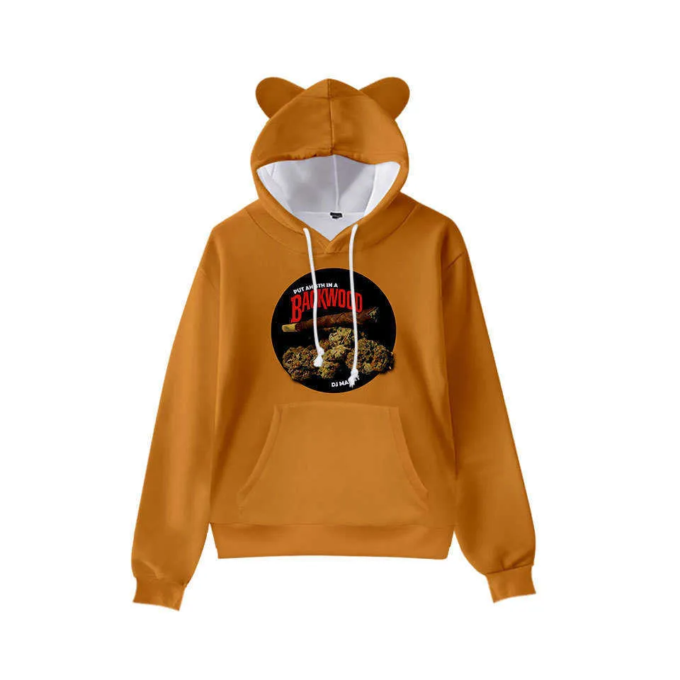 Da 2 a 14 anni Felpa con cappuccio bambini Funny Foods Backwoods Honey Berry Cat Ears Felpa con cappuccio Ragazzi Ragazza Giacca casual Abbigliamento bambini H3300591