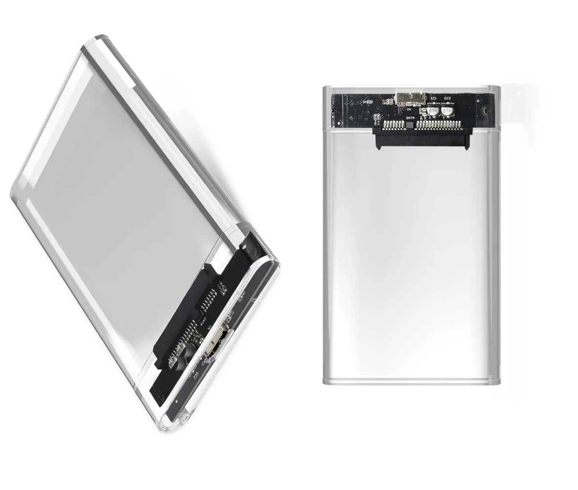 Boîtier HDD 2.5 pouces adaptateur SATA vers USB boîtier de disque dur HDD boîtier de disque dur externe 2.5 boîtier SATA SSD boîtier USB 3.1