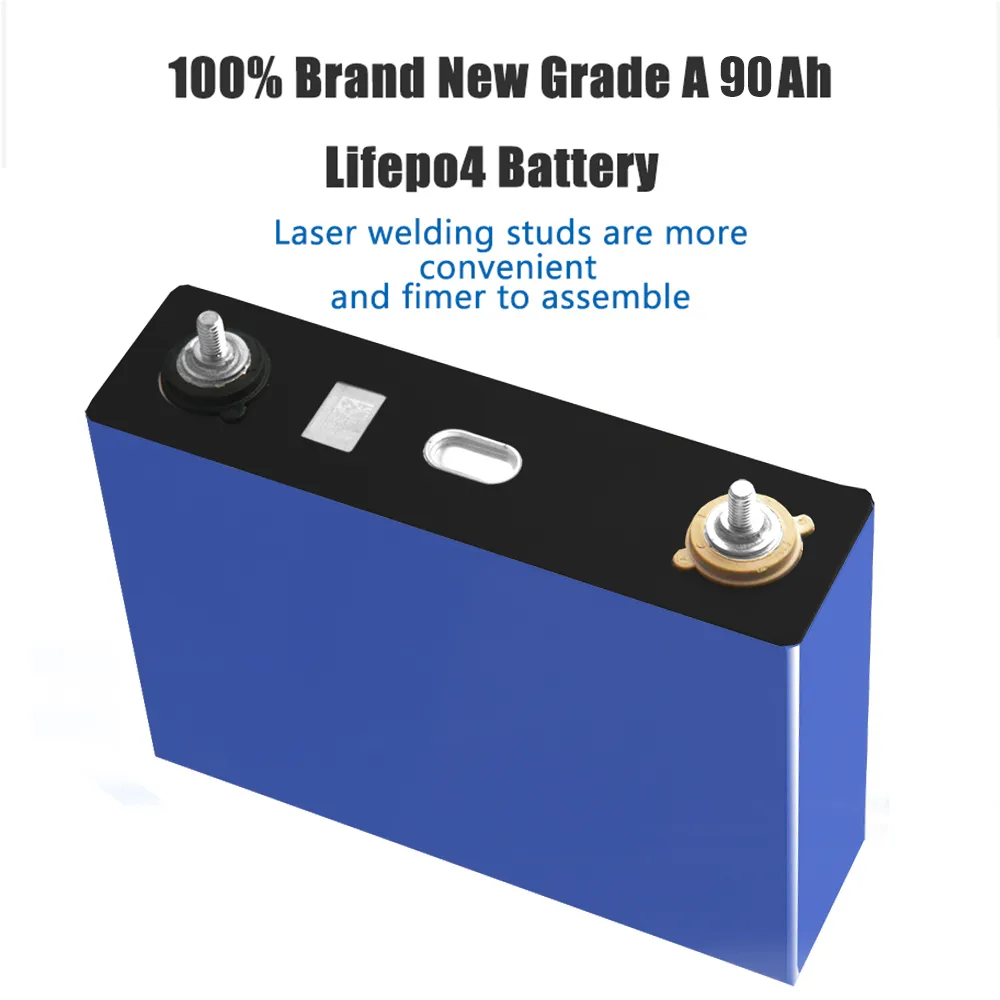LiitoKala CATL 3.2V 90Ah LiFePO4 batteria può 4S 12V 24V 3C 270Ah Litio-ferro fosfato VR Energia solare Batteria auto