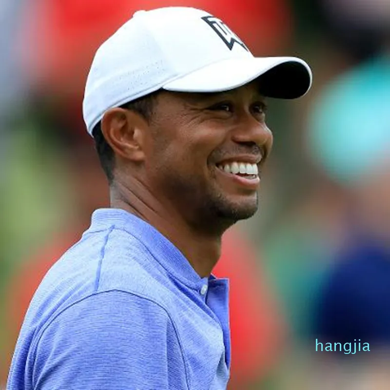 Unisex Tiger Woods Erkek Kadınlar Ayarlanabilir Kapak Beyzbol Kapağı Yaz Pamuk Pamuk Günlük Hip Hop Kapakları Moda Açık Hats265i