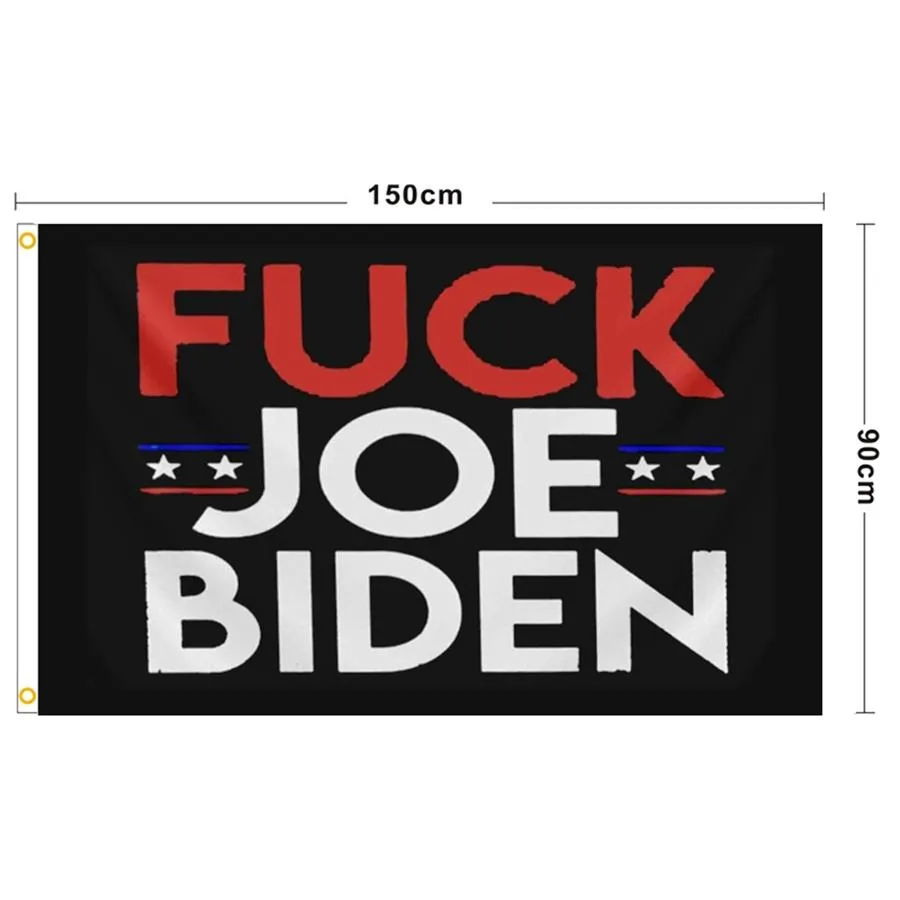 Disponibile Biden Flag 90 * 150 cm Biden non è il mio presidente Banner stampato Biden Harris Banner bandiera in poliestere spedizione gratuita