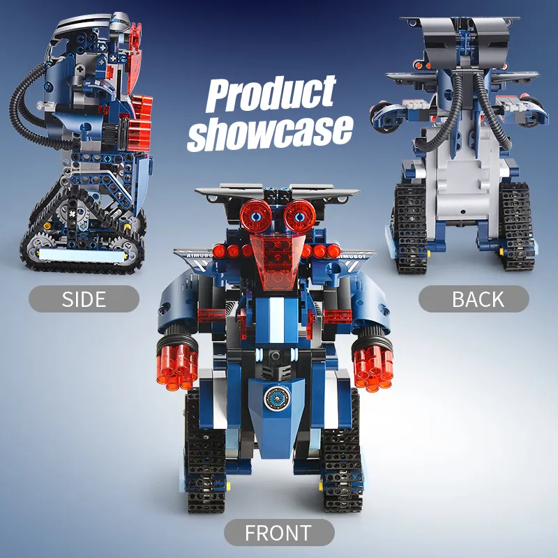 Beste Kreative Elektrische Fernbedienung Maschinen Bausteine Technic RC Roboter Bricks Spielzeug Für Kinder