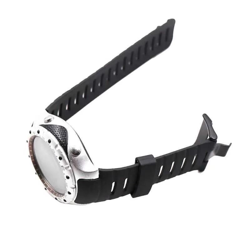 1et Смешные резиновые часы Band Металлическая пряжка на запястье для Suunto X-Lander Smart Watch Accessoration Kit H0915