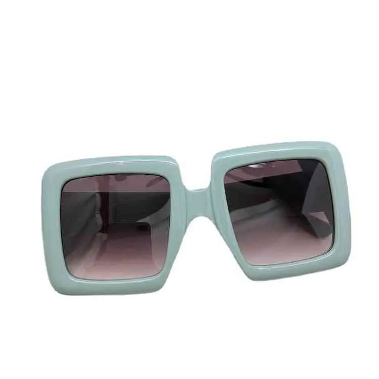 2022 Fabrik Ganze Hohe Qualität Quadratische Große Rahmen Sonnenbrille Mode Ins Net Rot Gleiche Sonnenbrille Männer und Frauen gg0783s276q