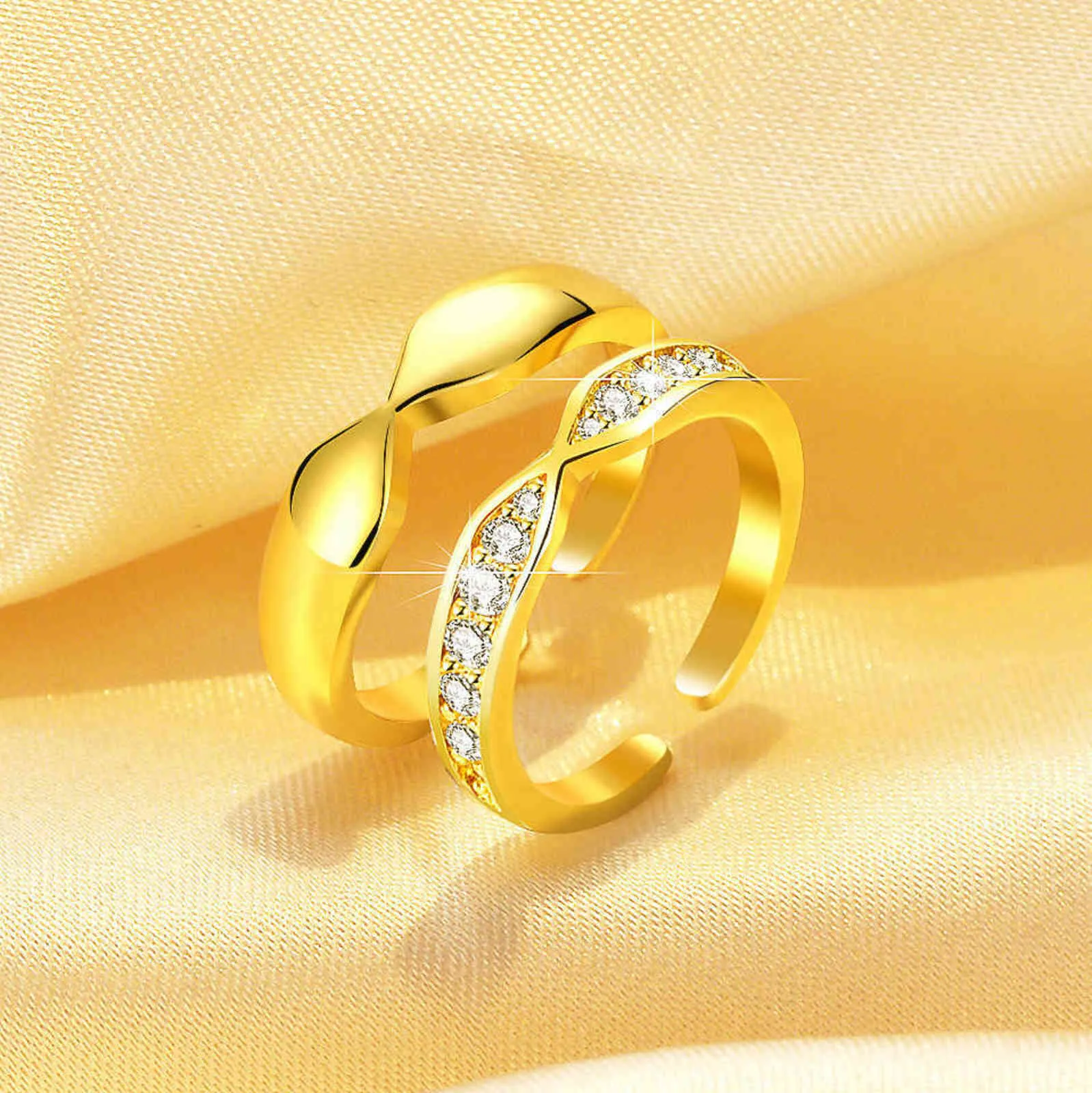 Casais Shang Chi Knuckl Anel Smart Jewelry Aço Inoxidável Anéis Jóias G1125