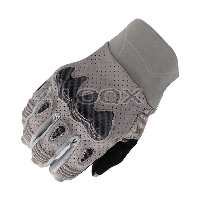 Guanti da moto da corsa neri da uomo Bomber Guanti Moto Street Off-Road Motocross Scooter luvas Guanti da ciclismo mountain bike H1022