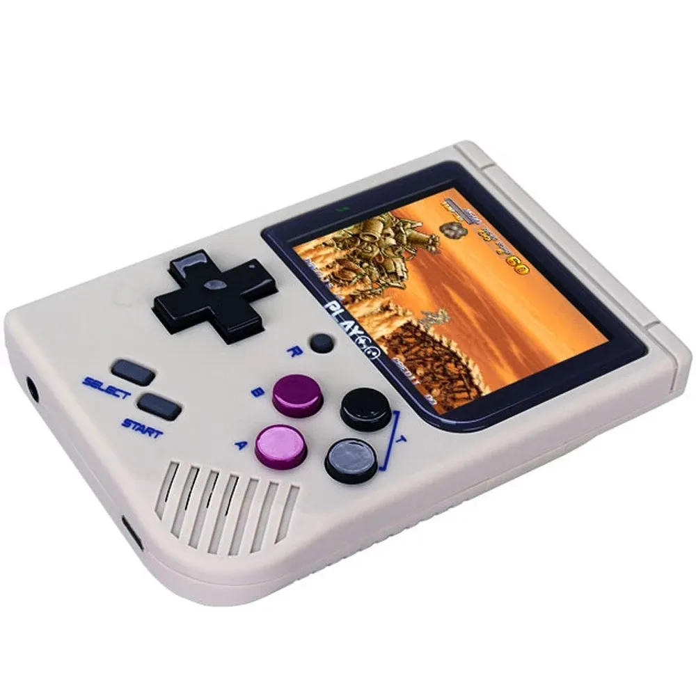Консоль видеоигр Bittboy Playgo версии35 ретро -игр портативные игры консоль Player Прогресс Saveload MicroSD Card Внешнее 22343434