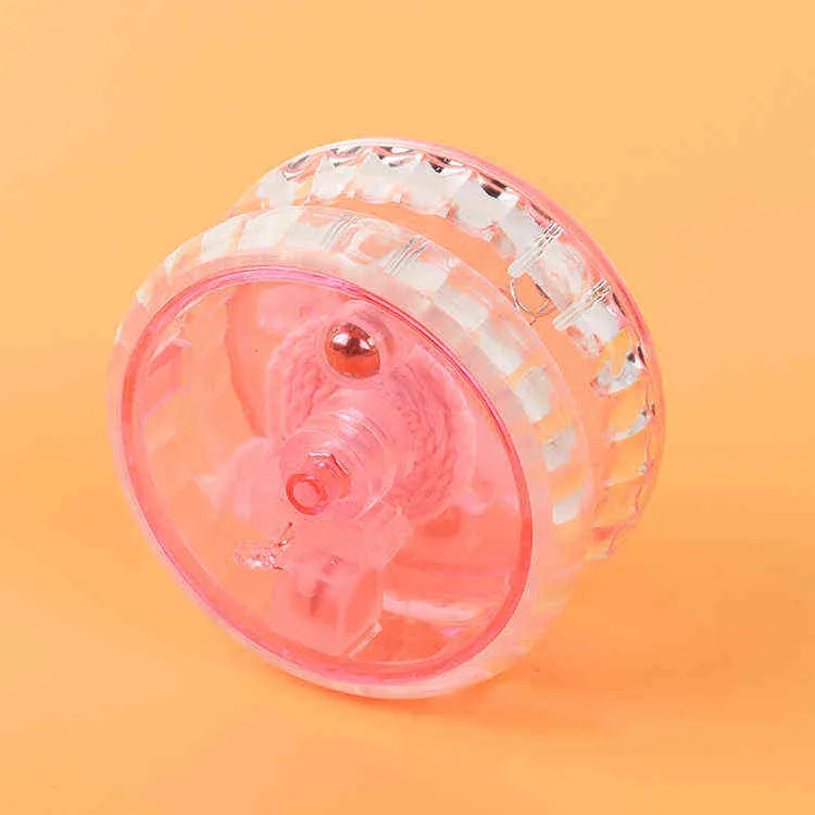 Macaron Leucht Yoyo Ball Professionelle LED Blinkt Kind Kupplung Mechanismus Yo-Yo Spielzeug Für Kind Party Unterhaltung geschenke G1125