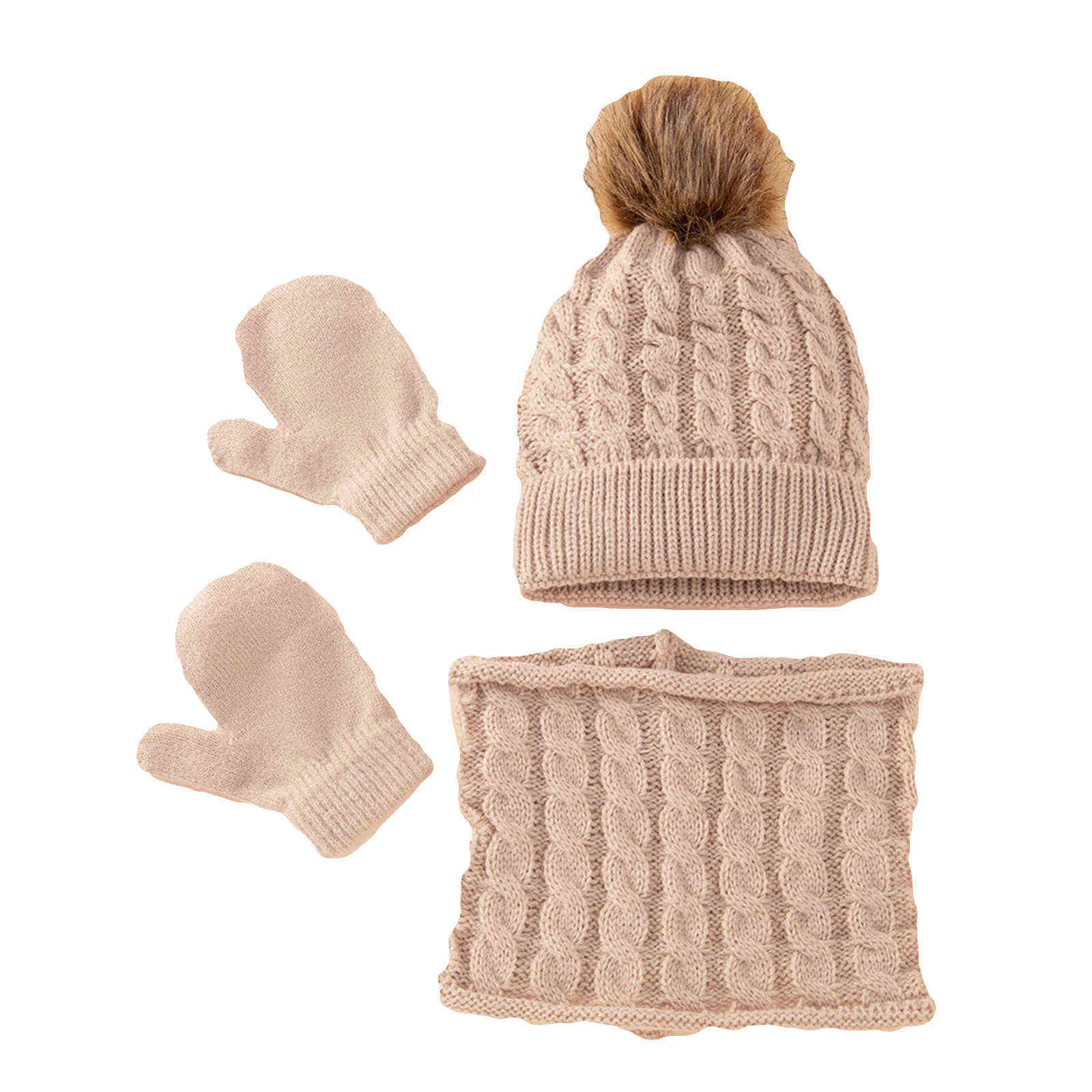 Wood Wool Cap Women Ciepne Dzianiny Wełny Ciepłe Czapki Outdoor Ski Wiatroodporny Ochrona Ear Hat Scarf Set Bonnet Hat Casual Hats Y21111