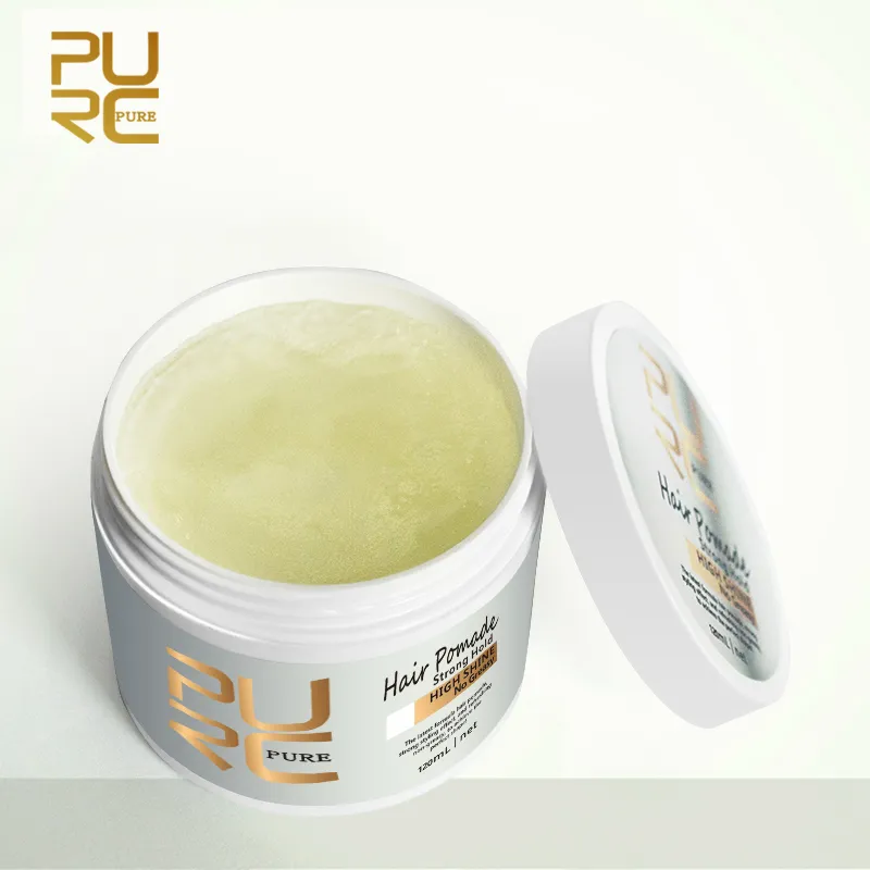 Hair Wax Pomade Strong Style Restoring Pomade Hair Oil Mud For Hair Styling 120ml