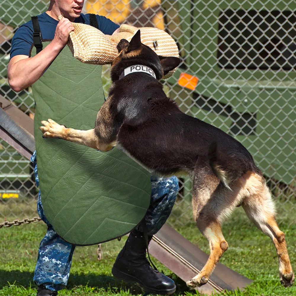 Dog Bite Sleeve Vêtements Formation Produit pour s Body Protector K9 Oreiller Remorqueurs Jouet Pour Le Travail Berger Allemand Rottweiler Y200330