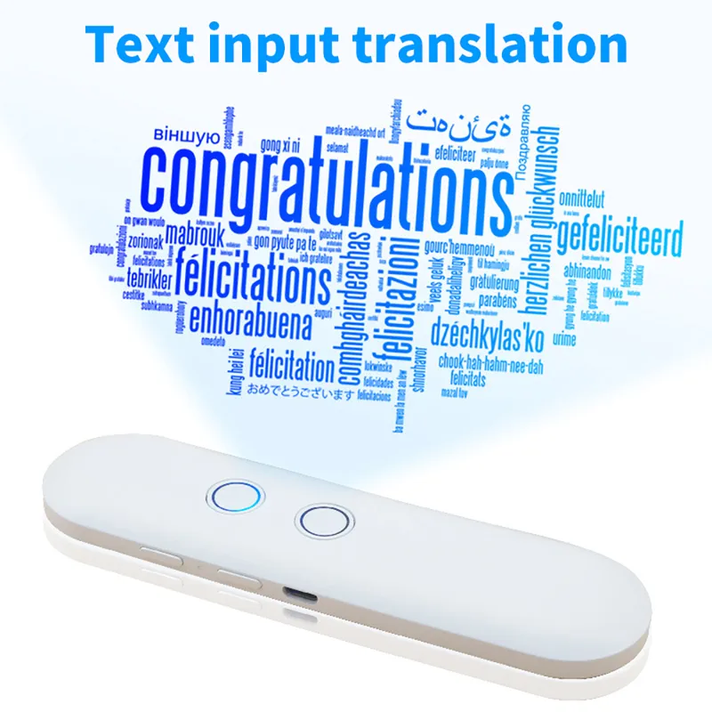 T4 MultiVoice Smart Translator Запись перевода за границу Travel StickTranslator4819735