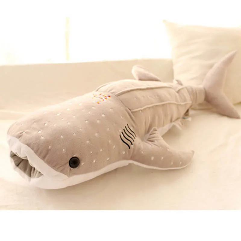 Whale Plush Toys Dolls Duża długa poduszka na poduszkę Pchana dzieci Świąteczna zabawka
