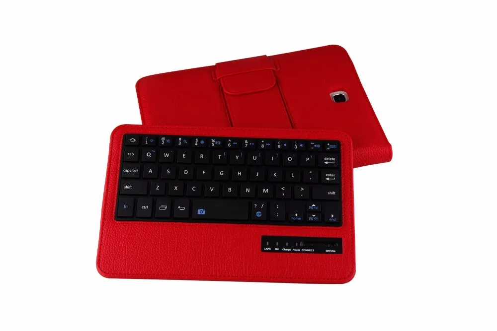 Detach sem fio Bluetooth Keyboard Capa para Samsung Galaxy Tab A 8.0 SM-T350 T350 T355 P350 com Protetor de Tela Pen