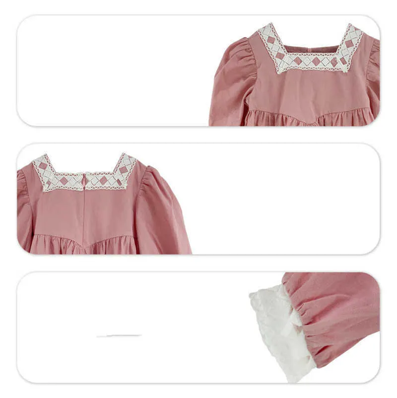 Herbstliches Prinzessinnenkleid für Mädchen. Bequeme Kleidung für kleine Mädchen, Kinderkleider für 210702