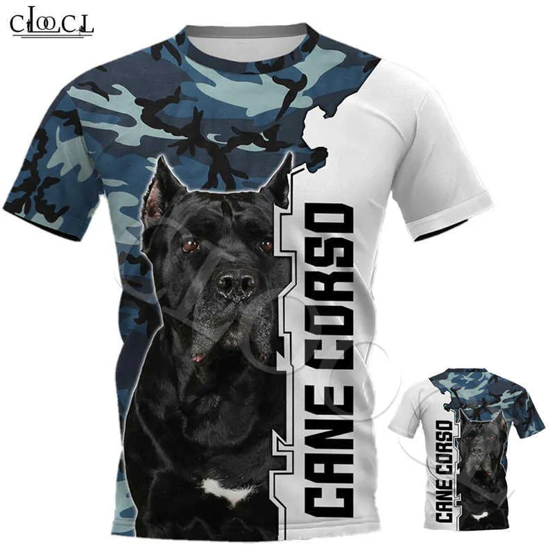 T-shirt Camo Beagle Dog 3D Full Print Animal Design manica corta Pet Tee Shirt Donna Uomo Casual Plus Size Top Drop 210629