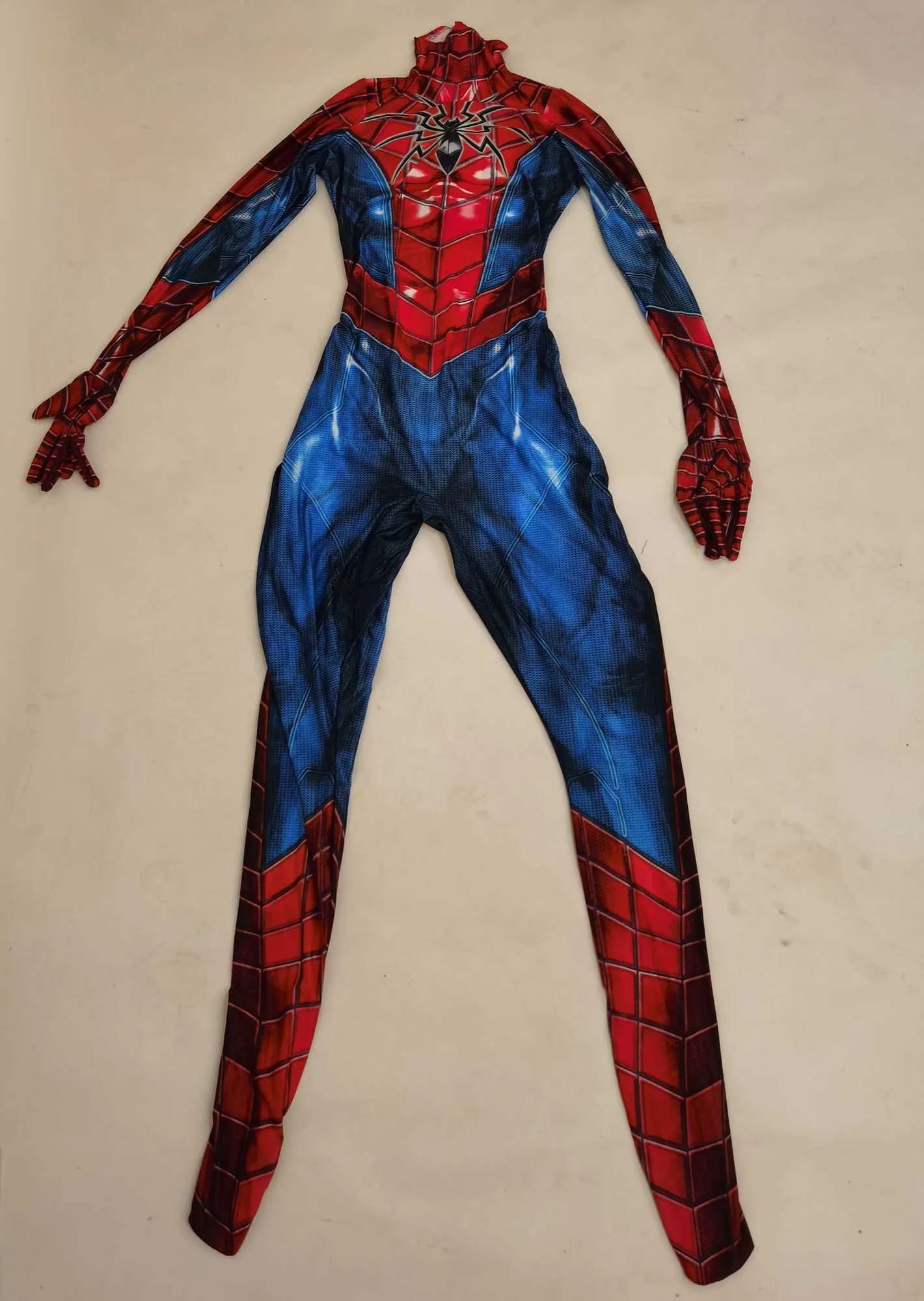 할로윈 모두 새로운 다른 거미 - 영웅 마크 IV 코스프레 의상 소년 남자 bodysuit zentai 전신 정장 성인 아이 Q0910