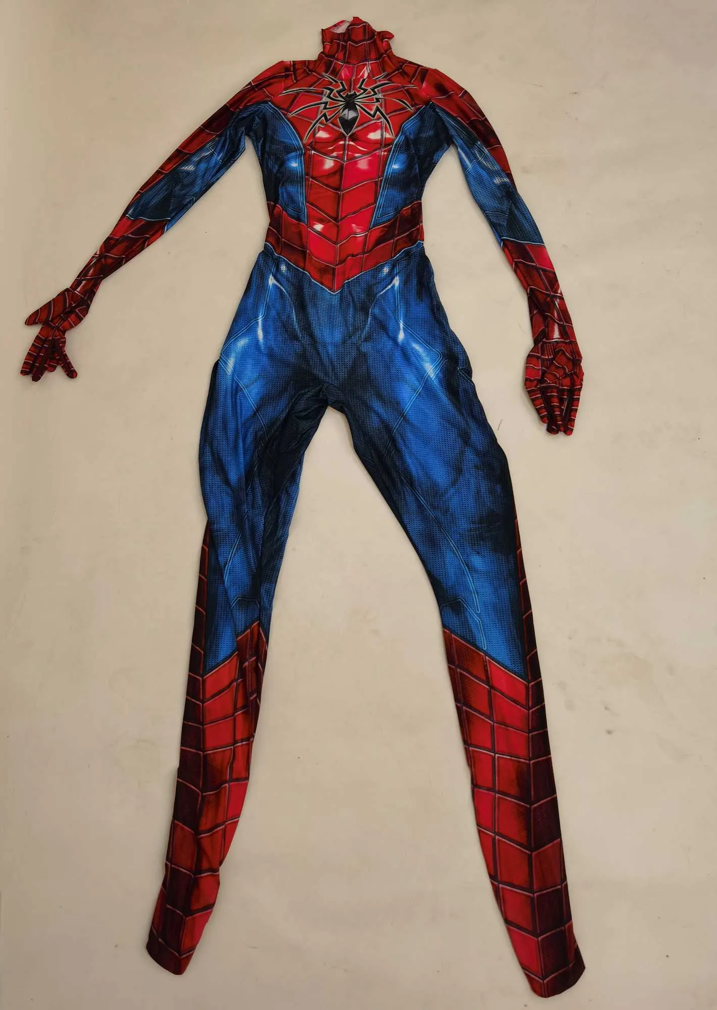 ハロウィーンすべての新しい異なるスパイダーヒーローマークIVコスプレコスチュームボーイズボディースーツゼンタイフルボディスーツ大人の子供Q0910276o