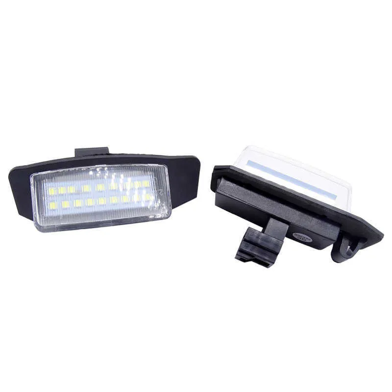 2 Stück LED-Anzahl Kennzeichenbeleuchtung Lampen für Mitsubishi OUTLANDER XLCW 2006-2012 Lancer Sportback 2008~2012 Autozubehör