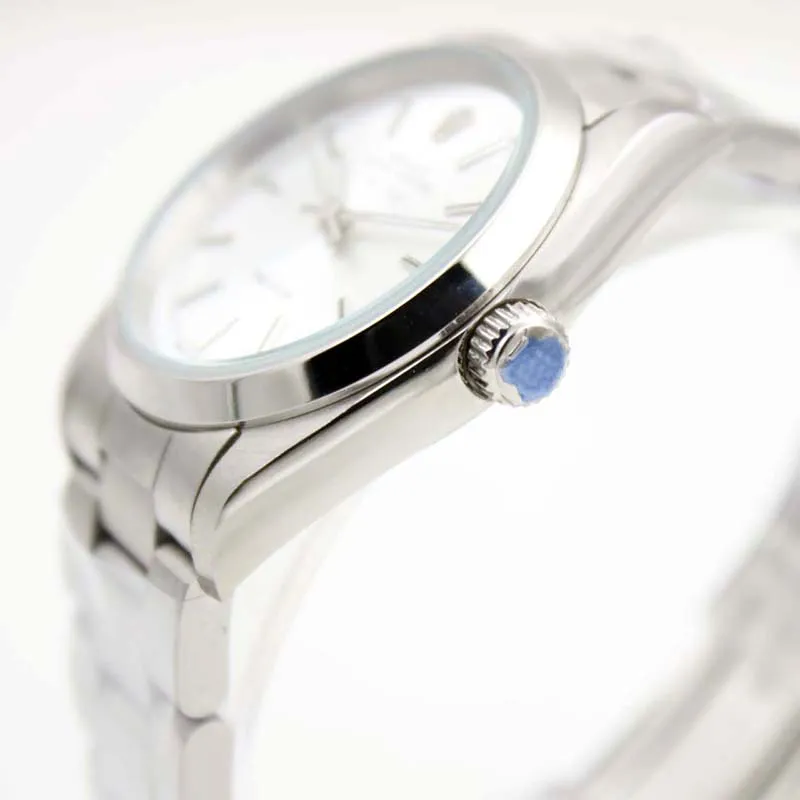 أفضل Menes Watch Watch Air King Series 1400 Sliver 36mm Dial Movement Automatic Mechanical 316 Steel Brand Designer Watches238K