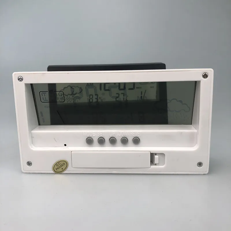 LCD elektronische tabel klok temperatuur vochtigheidsmeter alarm creatieve digitale display multifunctionele blauwe licht