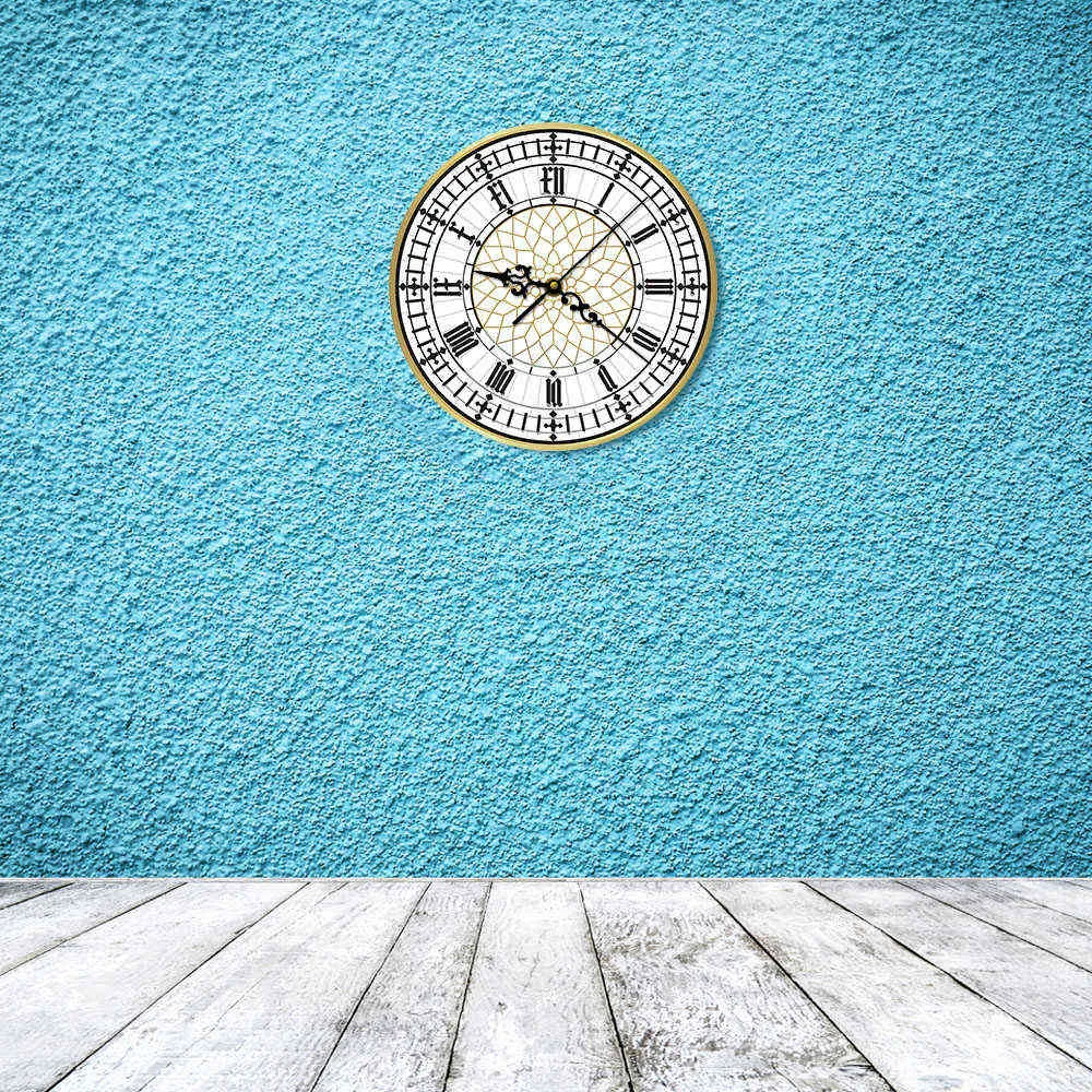 ساعة بيغ بن ساعة حائط حديثة معاصرة ريترو صامتة غير موقوتة ساعة حائط ديكور منزلي إنجليزي بريطانيا العظمى لندن هدية X0705