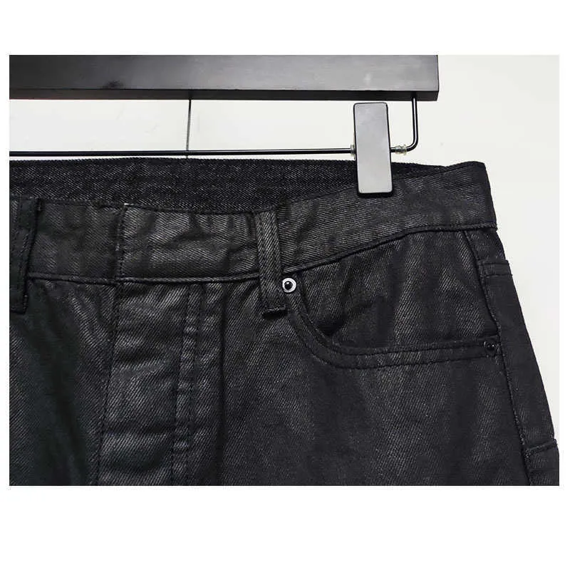 Dor gum szczotkowane dżinsy podstawowe styl homme autorstwa Hedi High Street Pants High Version6162245