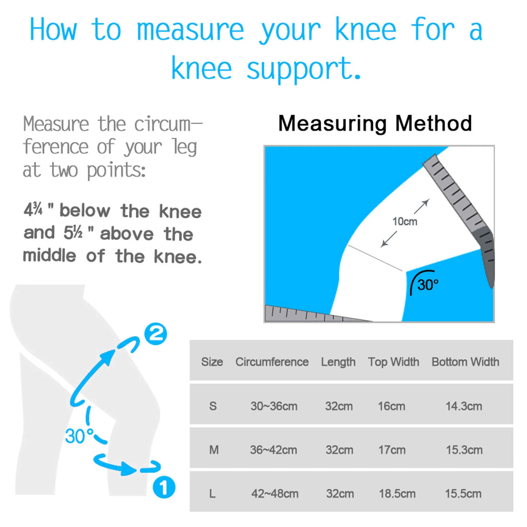 Kniebandage, Kniestütze, Kompressionsmanschette mit Seitenstabilisatoren, Silikon-Patella-Gel-Pad für Meniskusriss, Arthritis, Joggen, Q0913