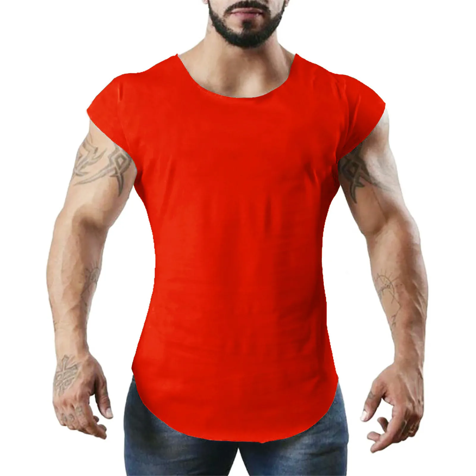 Märke Silodkläder Gyms Tight Tank Top Mens Fitness Stringer Sleeveless Shirt Gym Skjorta Män Fitness Summer Tops 210308