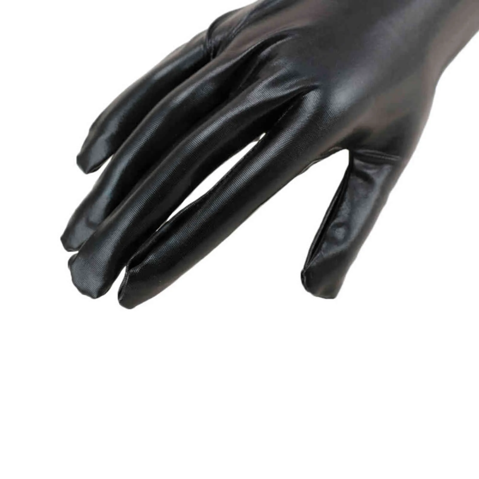 Сексуальные длинные латексные перчатки для взрослых, черные женские хип-поп фетишные перчатки из искусственной кожи, Клубная одежда, сексуальный комбинезон, аксессуары для костюмов для косплея6193895