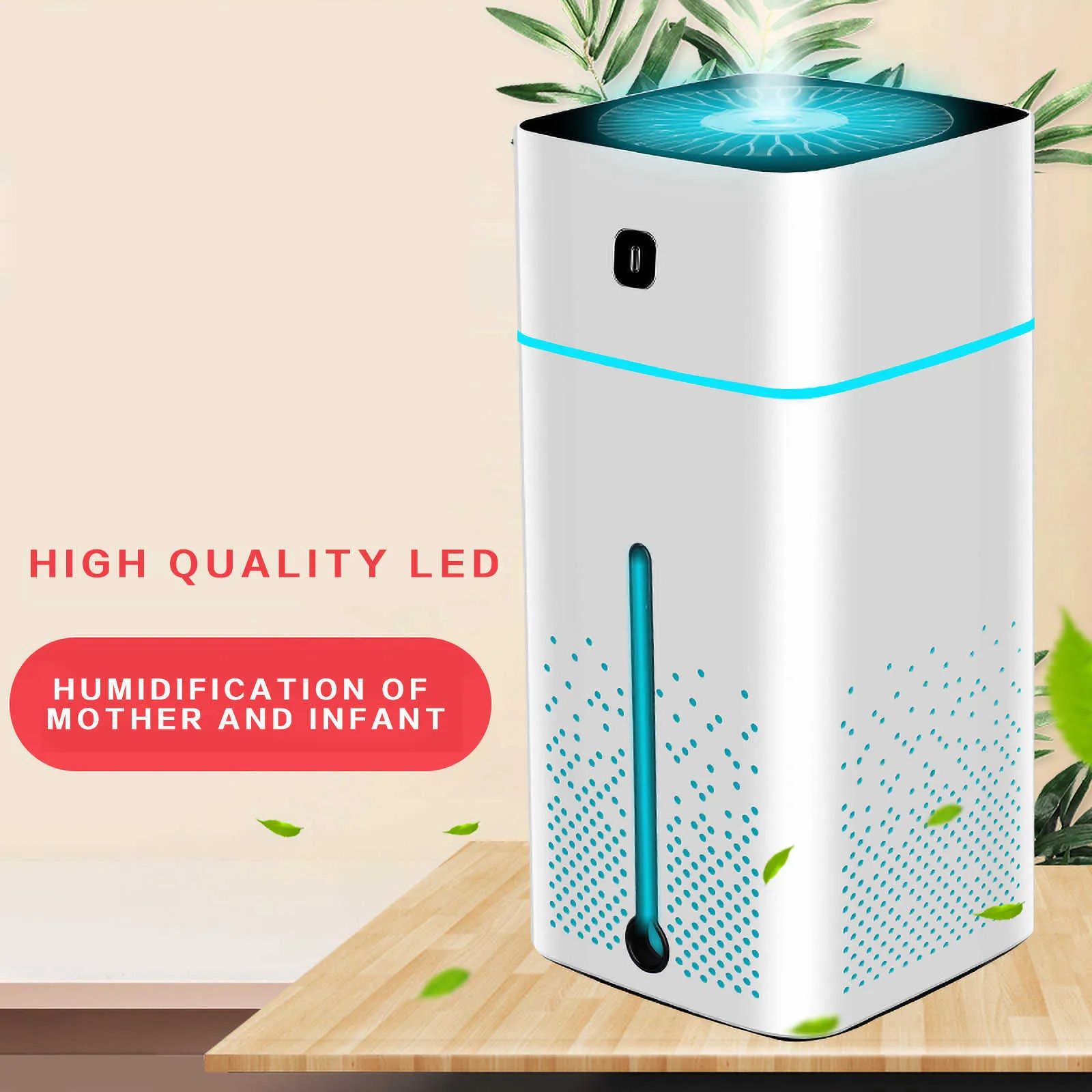 1000ml 900ml Umidificatore Diffusore Mini Aromaterapia Diffusori Cool Mist Maker Home Purificatore Umidificatore # 35 210724